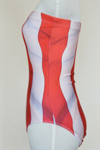 Load image into Gallery viewer, USA Flag Strapless Swimsuit