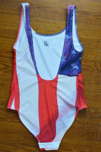 Load image into Gallery viewer, USA Flag One-Piece Swimsuit
