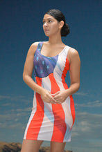 Load image into Gallery viewer, USA Flag Bodycon Dress