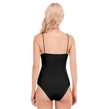 Load image into Gallery viewer, California Light Painting 2 All-Over Print Women's Black Cami Tube Top Bodysuit