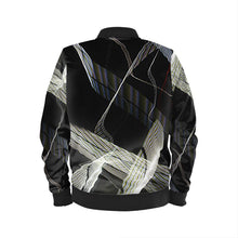 Load image into Gallery viewer, Woman's Bomber Jacket - Bay Bridge Light Painting