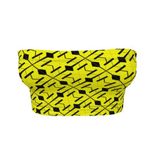 Load image into Gallery viewer, Yellow neon Light Bandeau top