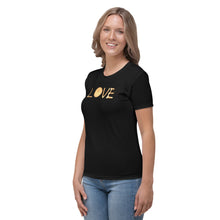Load image into Gallery viewer, Love Light Bulb Poly fabric T-shirt