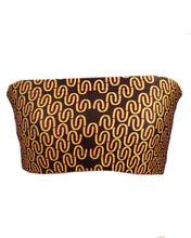 Load image into Gallery viewer, Yellow Signal Light Bandeau Top