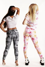 Load image into Gallery viewer, LA Neon Lights Crop Tee