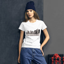 Load image into Gallery viewer, Women's Fashion Fit T-Shirt - New York City Skyline