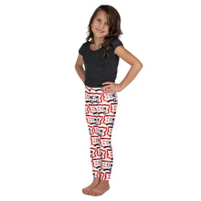 Load image into Gallery viewer, I Love You Painting Kid's Leggings