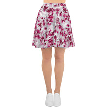 Load image into Gallery viewer, Skater Skirt Pink Flowers