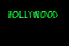 Load image into Gallery viewer, Hollywood All-Over Print Women's Black Cami Tube Top Bodysuit