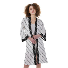 Load image into Gallery viewer, Wild Beautiful All-Over Print Women's Satin Kimono Robe

