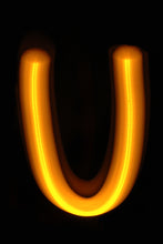 Load image into Gallery viewer, Yellow Traffic Light Light Painting Leggings
