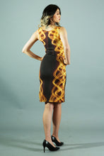 Load image into Gallery viewer, Sansome Street Lights Long Bodycon Dress
