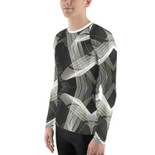 Load image into Gallery viewer, Men's Rash Guard Shirt - Driving the Bridge Number Five
