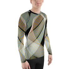 Load image into Gallery viewer, Men's Rash Guard Shirt - Driving the Bridge Number Three
