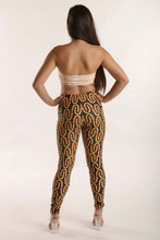 Load image into Gallery viewer, Yellow Traffic Light Light Painting Leggings
